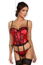 Beauty Night Michele Corset Red - BN6330