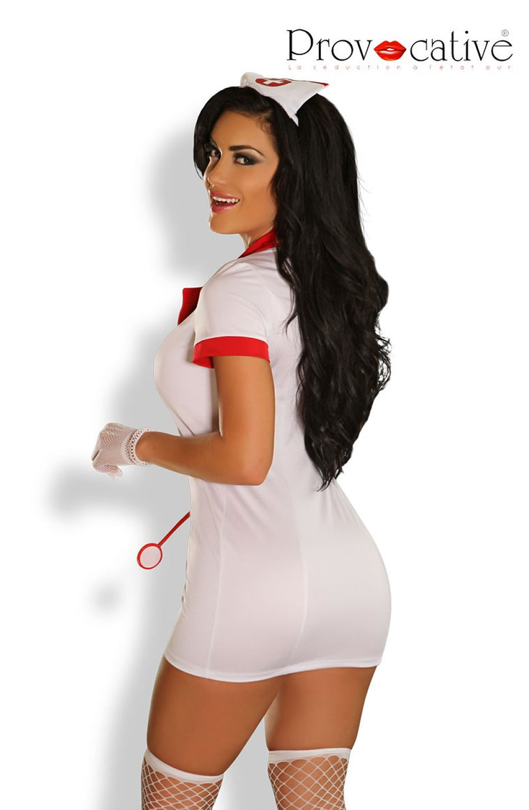 Provocative Sexy Love Nurse Costume - PR1288